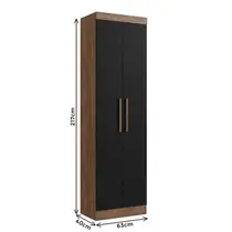 Armário Multiúso 2 Portas 100% MDF Doripel Charlotte 88300