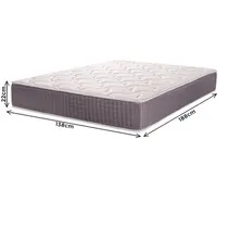 Colchão Casal Molas Ensacadas Individualmente Cristalflex Flash 138x188x22cm - Marrom