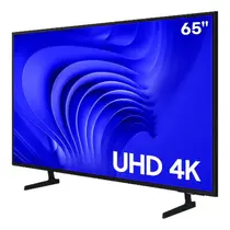 Smart TV 4K 65” Samsung LED UHD UN65DU7700 Processador Crystal 4K HDR 3 HDMI 1 USB