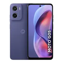 Smartphone Motorola Moto G05 4G 128GB 4GB RAM + 8GB Ram Boost Câmera Dupla + Frontal 8MP Tela 6,7” - Violeta