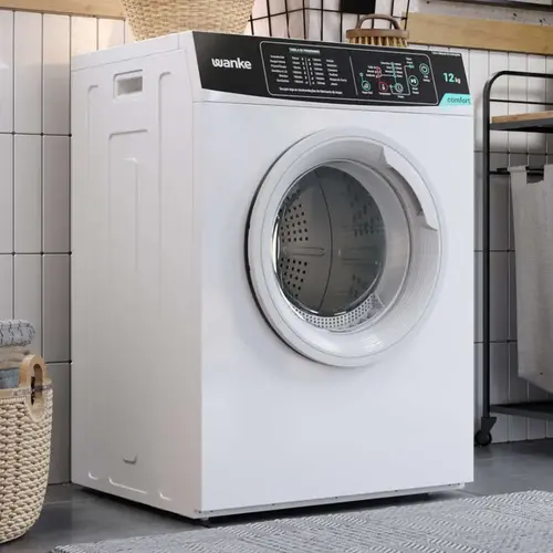 Secadora de Roupas Wanke 12kg Comfort SWSA120P Branco