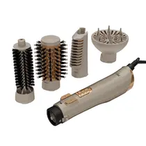 Escova Rotativa Philco 5 em 1 PER03 1300W Cinza com Dourado - Bivolt