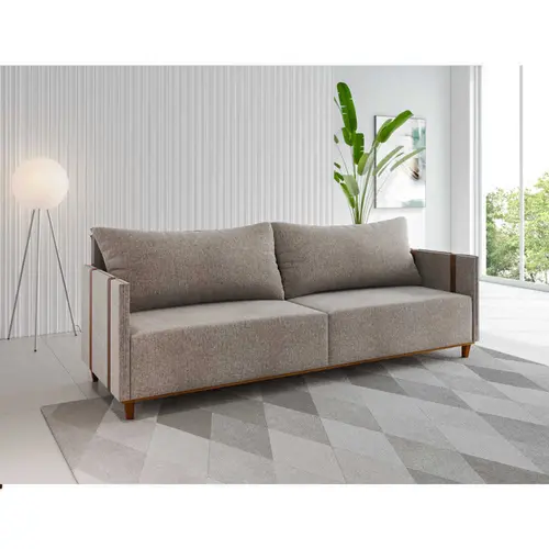 Sofá 2 Lugares 2m Linho Vian Living Montreal | Schumann