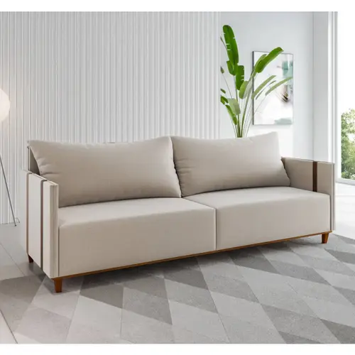 Sofá 2 Lugares 2m Linho Vian Living Montreal
