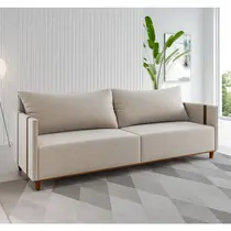 Sofá 2 Lugares 2m Linho Vian Living Montreal