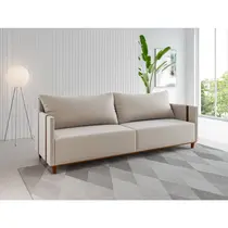 Sofá 2 Lugares 2m Linho Vian Living Montreal