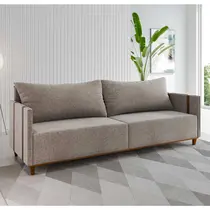 Sofá 2 Lugares 2m Linho Vian Living Montreal
