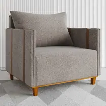 Poltrona Linho Vian Glamour