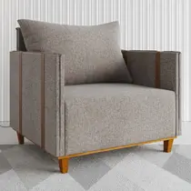 Poltrona Linho Vian Glamour