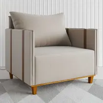 Poltrona Linho Vian Glamour