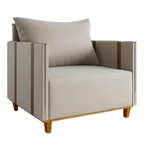 Poltrona Linho Vian Glamour