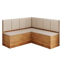 Canto Alemão Estofado Linho Viero Soberano