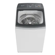 Lavadora de Roupas Brastemp 18kg BWF18AB com Ciclo Tira Manchas e Cesto em Inox Branco