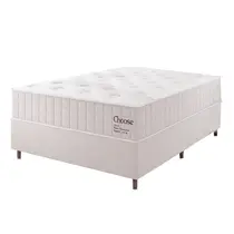 Cama Box Casal Vian Choose Prime 138x188x68cm Molas Ensacadas - Creme