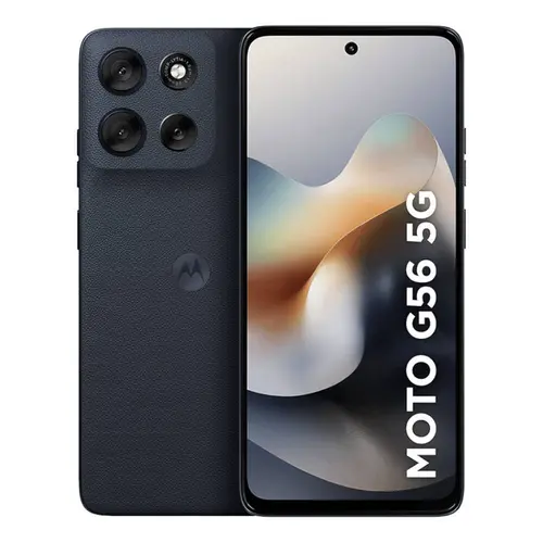 Smartphone Motorola Moto G56 5G 256GB 8GB RAM + 16GB Ram Boost Câmera Dupla + Frontal 32MP Tela 6,7” - Grafite