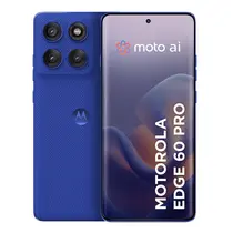 Smartphone Motorola Edge 60 Pro 5G 256GB 12GB RAM + 12GB Ram Boost Câmera Tripla + Frontal 50MP Tela 6,7” - Azul