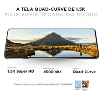 Smartphone Motorola Edge 60 Pro 5G 256GB 12GB RAM + 12GB Ram Boost Câmera Tripla + Frontal 50MP Tela 6,7” - Azul