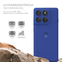 Smartphone Motorola Edge 60 Pro 5G 256GB 12GB RAM + 12GB Ram Boost Câmera Tripla + Frontal 50MP Tela 6,7” - Azul