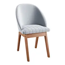 Conjunto de 2 Cadeiras Estofadas Linho Madetal Isis