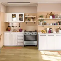 Fogão 5 Bocas Mueller MFI5BB com Mesa de Inox e Acendimento Automático Preto Fosco - Bivolt