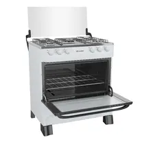 Fogão 5 Bocas Mueller MFI5BB com Mesa de Inox e Acendimento Automático Branco - Bivolt