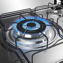 Fogão 5 Bocas Mueller MFI5BF com Mesa de Inox e Acendimento Automático Branco - Bivolt