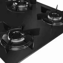 Cooktop 5 Bocas a Gás Mueller MCG5BB com Mesa de Vidro e Acendimento Superautomático Preto - Bivolt