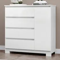 Cômoda 4 Gavetas 1 Porta MX Móveis Vega