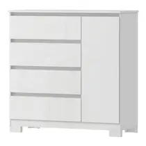 Cômoda 4 Gavetas 1 Porta MX Móveis Vega