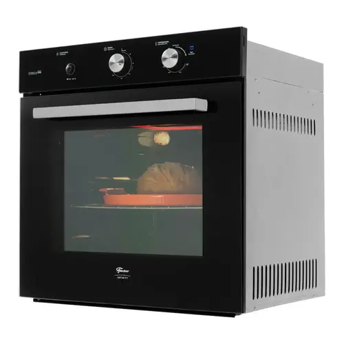 Forno de Embutir Fischer a Gás Infinity 78 Litros Preto