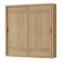 Guarda Roupa Solteiro 2 Portas de Correr 4 Gavetas 100% MDF MX Móveis Tripoli