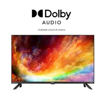 Smart TV 32” Philco LED HD PTV32G7PR2CGB Roku TV com Comando de Voz 2 HDMI 1 USB