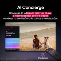 Smart TV 4K 55” LG LED UHD 55UA8550PSA Processador a7 AI Processor 4K Gen8 com Comando de Voz 3 HDMI 1 USB