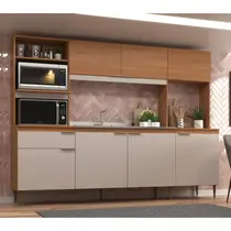 Cozinha Compacta 2,45m 7 Portas e 1 Gaveta Deibe Carol