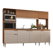 Cozinha Compacta 2,45m 7 Portas e 1 Gaveta Deibe Carol