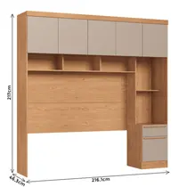 Ponte Modulada 6 Portas 1 Gaveta Castro Infinity+ 3900A