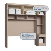 Ponte Modulada 6 Portas 1 Gaveta Castro Infinity+ 3900A
