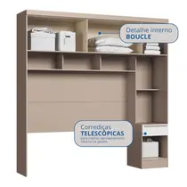 Ponte Modulada 6 Portas 1 Gaveta Castro Infinity+ 3900A