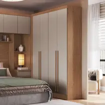 Guarda Roupa Modulado 4 Portas 2 Gavetas Castro Infinity+ 3940A