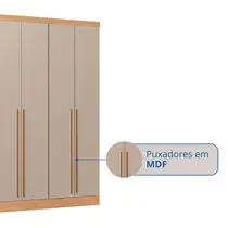 Guarda Roupa Modulado 4 Portas 2 Gavetas Castro Infinity+ 3940A