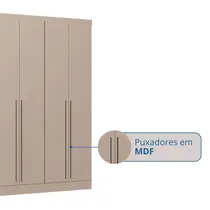 Guarda Roupa Modulado 4 Portas 2 Gavetas Castro Infinity+ 3940A