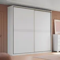 Guarda-Roupa Casal 2 Portas de Correr 2 Gavetas Castro Master New 0626A