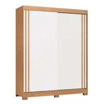 Guarda-Roupa Casal 2 Portas de Correr 2 Gavetas Castro Rudá 0634A Flex