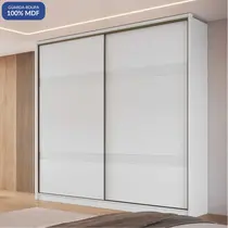 Guarda-Roupa Casal 2 Portas de Correr 4 Gavetas 100% MDF Castro Coliseu 0922M