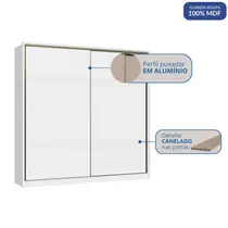 Guarda-Roupa Casal 2 Portas de Correr 4 Gavetas 100% MDF Castro Coliseu 0922M