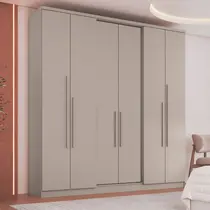 Guarda-Roupa Casal 6 Portas 2 Gavetas Castro Sonata 3272A