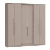 Guarda-Roupa Casal 6 Portas 2 Gavetas Castro Sonata 3272A