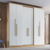 Guarda-Roupa Casal 6 Portas 2 Gavetas Castro Sonata 3272A