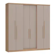 Guarda-Roupa Casal 6 Portas 2 Gavetas Castro Sonata 3272A