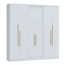 Guarda-Roupa Casal 6 Portas 2 Gavetas Castro Sonata 3272A